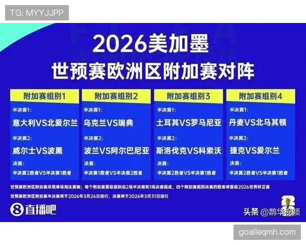 波黑冲击2026世界杯赛程前瞻：晋级之路与潜在对手分析